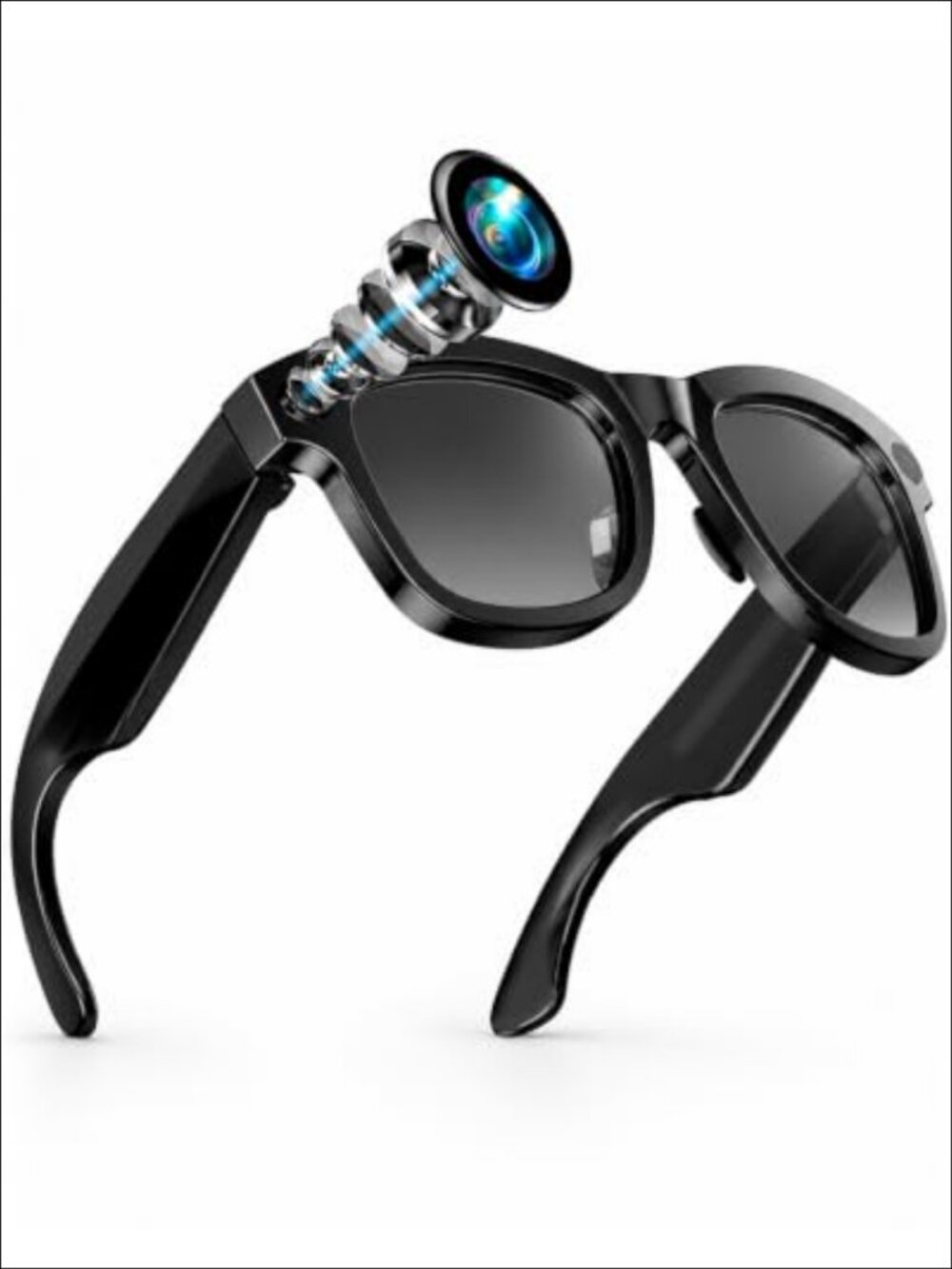Smart Glasses 8MP Camera Bluetooth Open-Ear Audio AI Translation